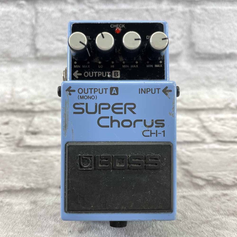 Used: Boss 1995 CH-1 Super Chorus (Pink Label - Analog)