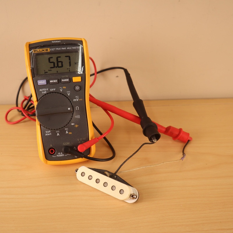 Fender MIJ Single Coil Pickup 5.67ohms