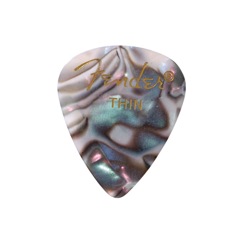 Fender Shape 351 Guitar Pick - Abalone