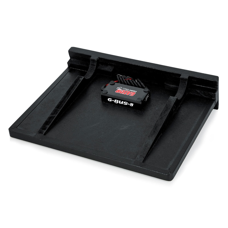 Gator GPT-BL-PWR Pedal Board - Black