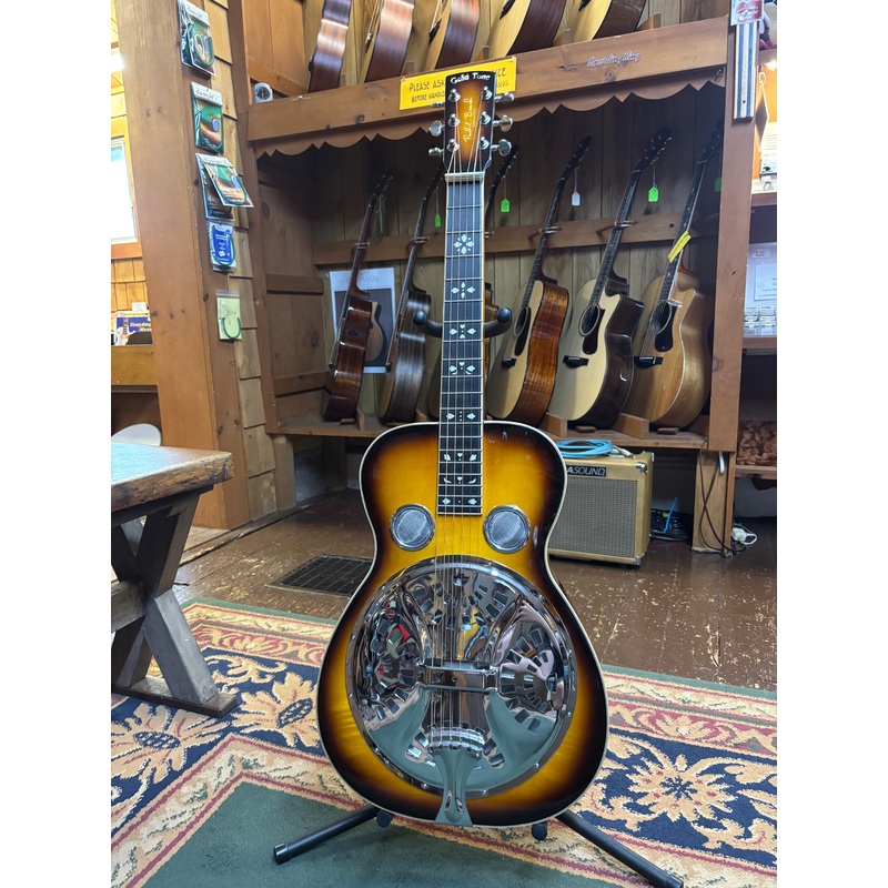 Gold Tone Paul Beard Signature Series PBS-D Square Neck Resophonic (Dobro) Guitar Deluxe - USED