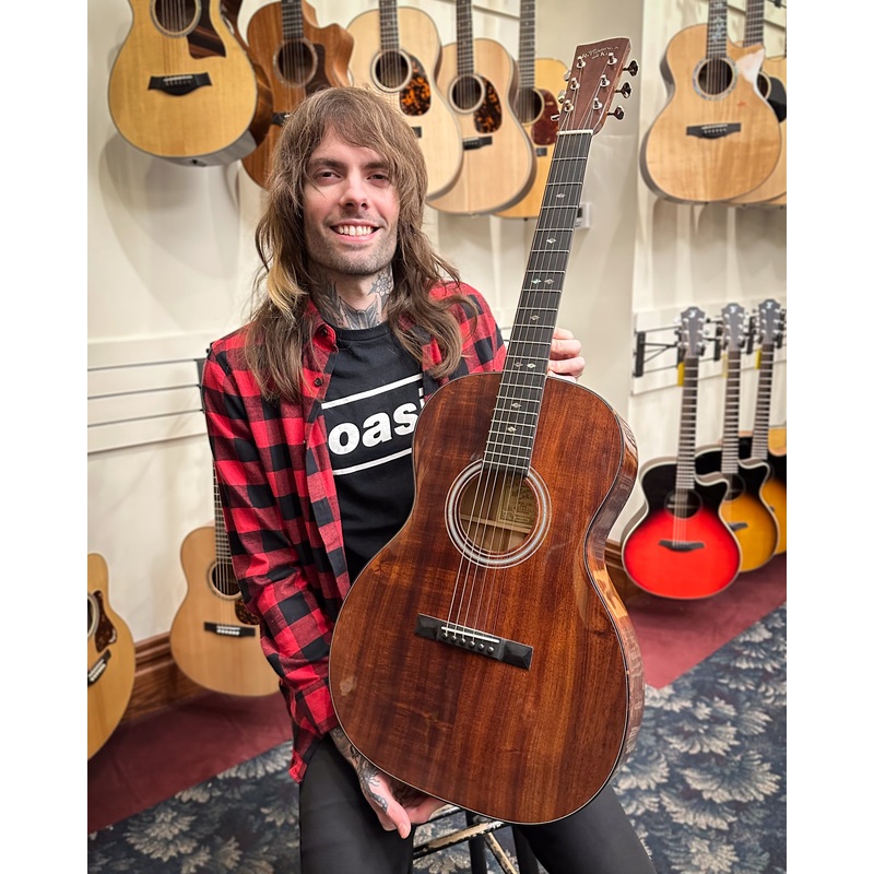 Recording King Koa 12-Fret 000 Acoustic Guitar