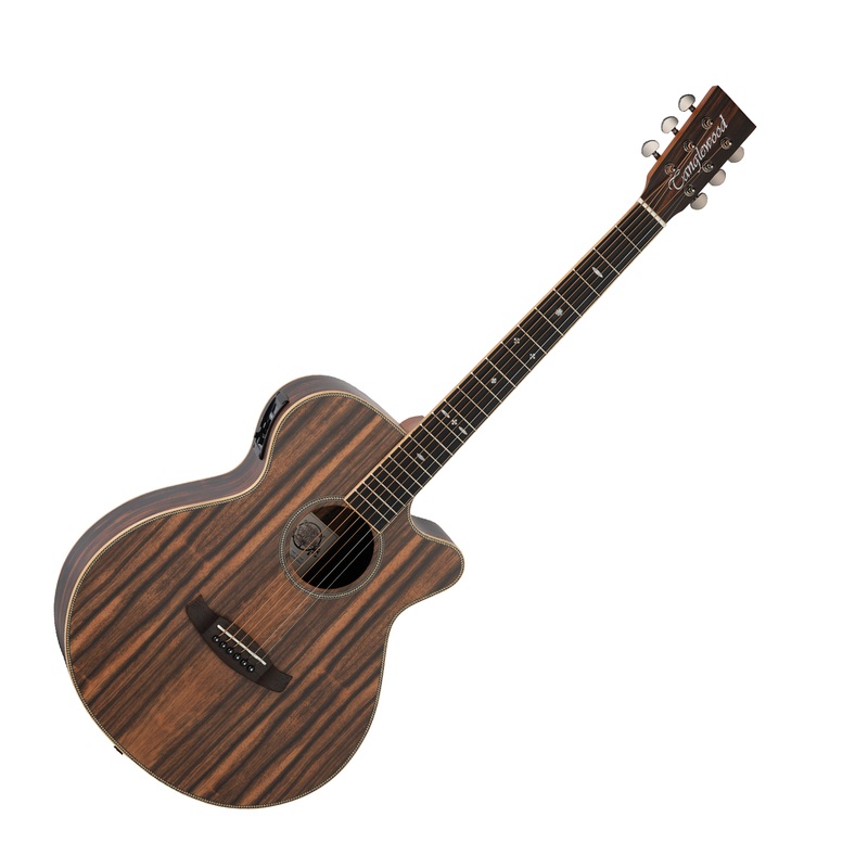 Tanglewood TRU4CEAE Reunion Pro Super Folk Ebony Electro Acoustic Guitar