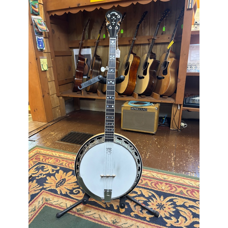 Deering Maple Blossom c. 1986 5-String Resonator Banjo with Hardshell Case - USED