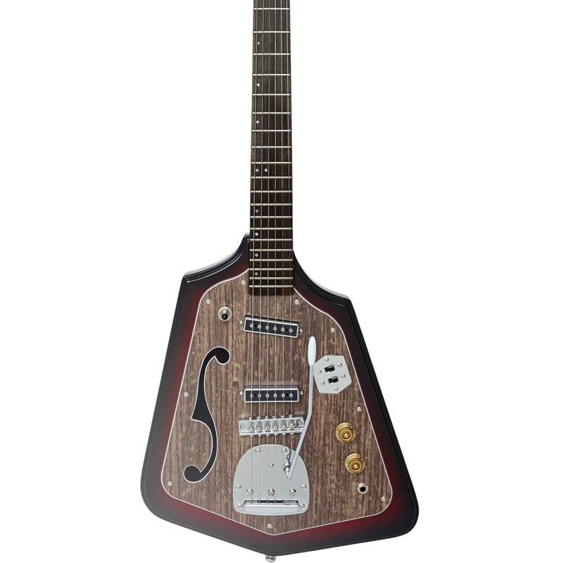 California Rebel Electric Guitar Redburst
