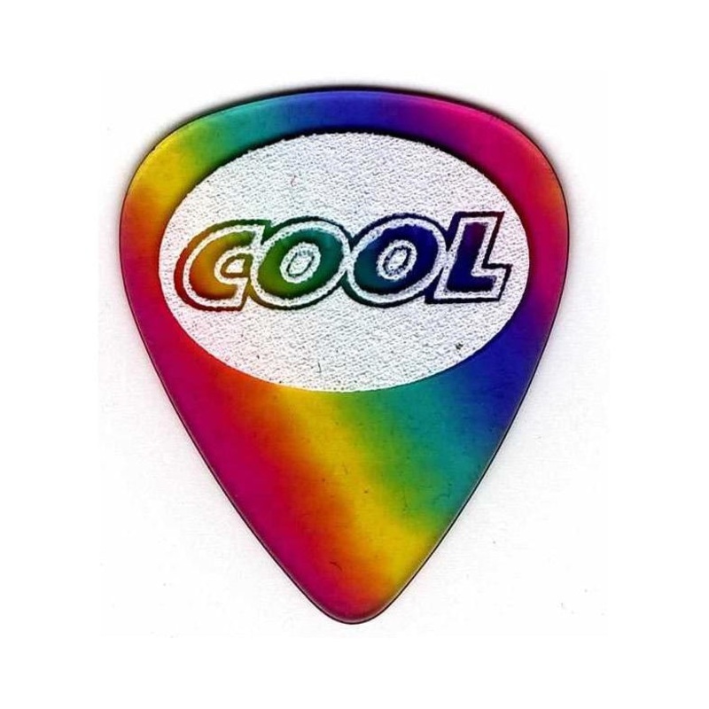 Cool Picks "Rainbow Sand" Guitar Pick, Heavy 1.0mm