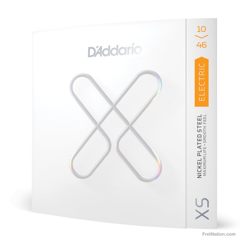 D'Addario XS Coated Nickel Guitar String Set - 6-String 10-46 Light XSE1046