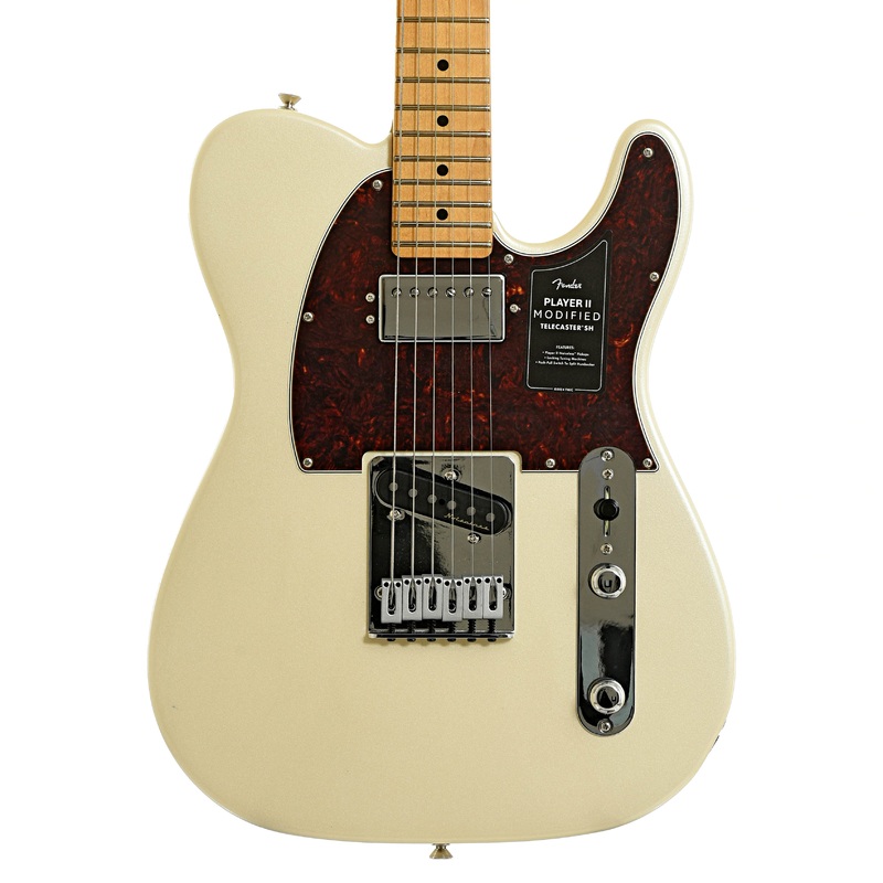 Fender Player II Modified Telecaster SH Electric Guitar & Gigbag, Olympic Pearl