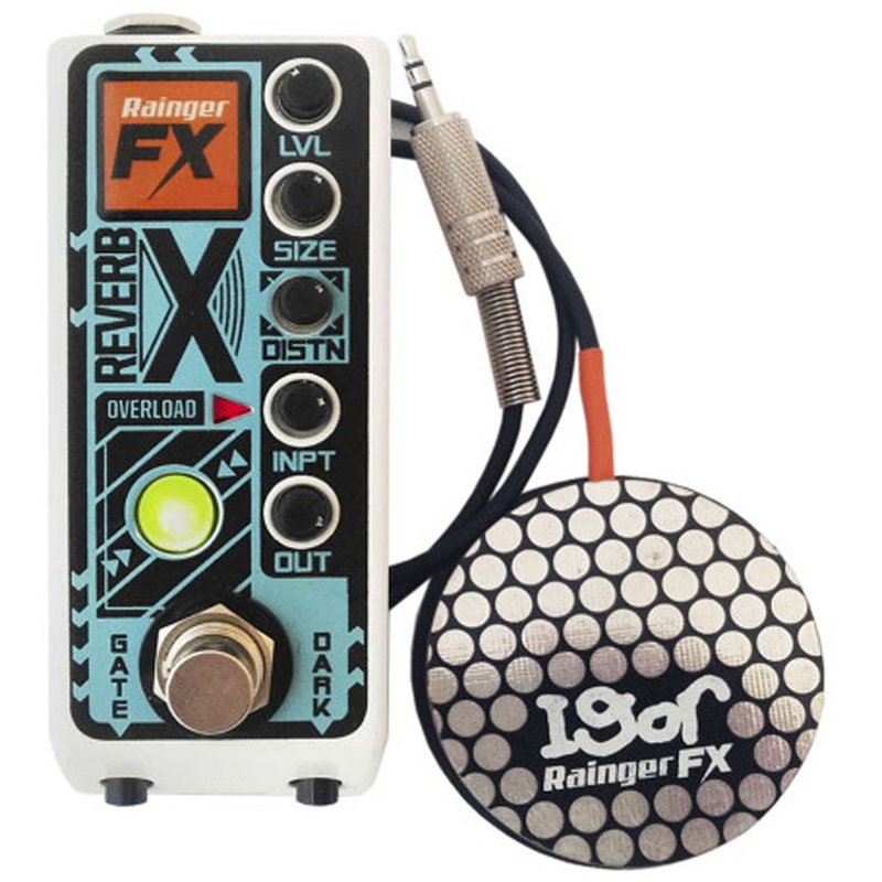 Rainger FX Reverb-X Reverb Pedal w/ Igor Pressure Pad Controller
