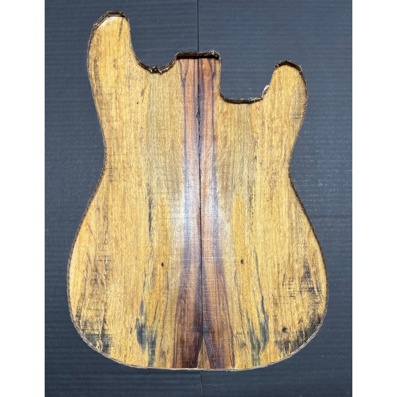 Red Spalted Tamarind Guitar Drop Top 22" x 7-3/8" x 3/8" #921
