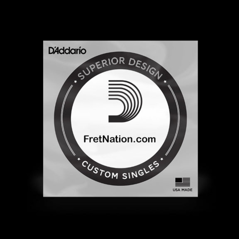 D'Addario Flat Tops Phosphor Bronze Single Guitar String - .026w FT026
