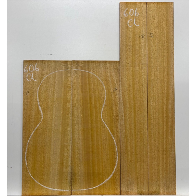Golden Mango Classical Guitar Back and Side Set #606