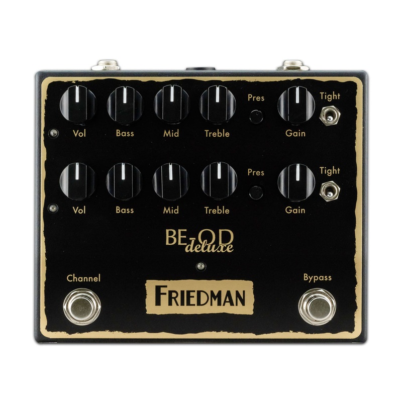 Friedman BE-OD Deluxe Overdrive Pedal