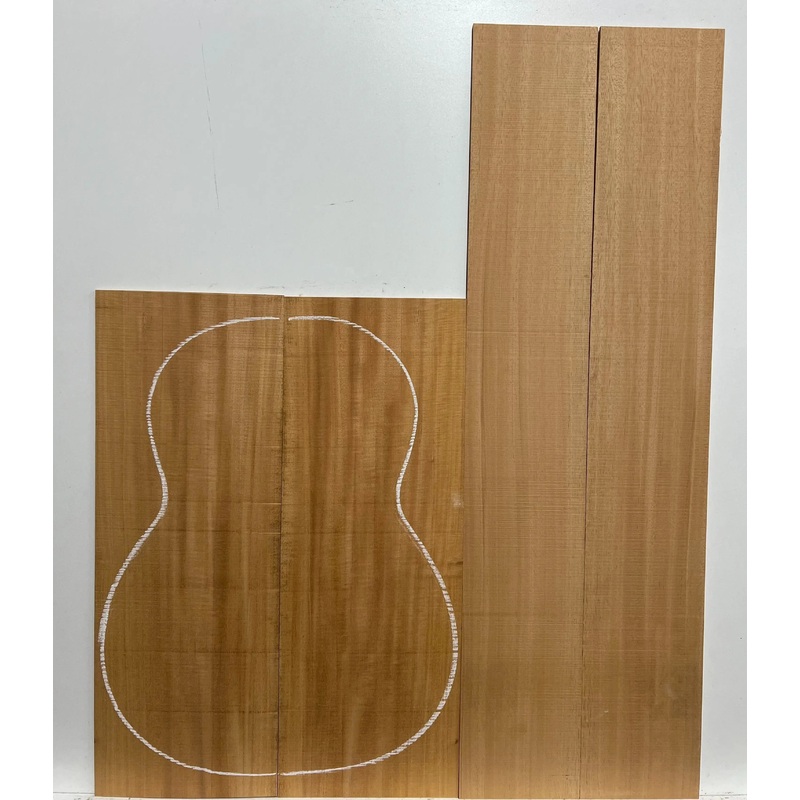 Genuine Mahogany Tenor Ukulele Guitar Back and Side Sets