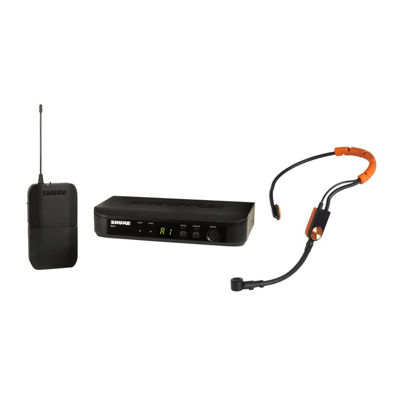 Shure BLX14/SM31 Wireless Fitness Headset System w/ SM31FH Headset Microphone - J11 Freq Band