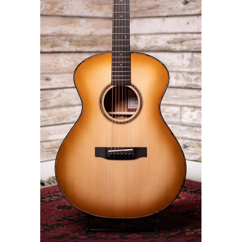 Bedell Revolution Orchestra Acoustic Guitar - Tanned Leather Burst