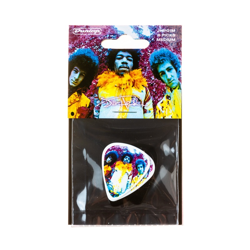 DUNLOP JIMI HENDRIX ARE YOU EXPERIENCED? GUITAR PICK PLAYER'S PACK 06-PACK - JHP01M