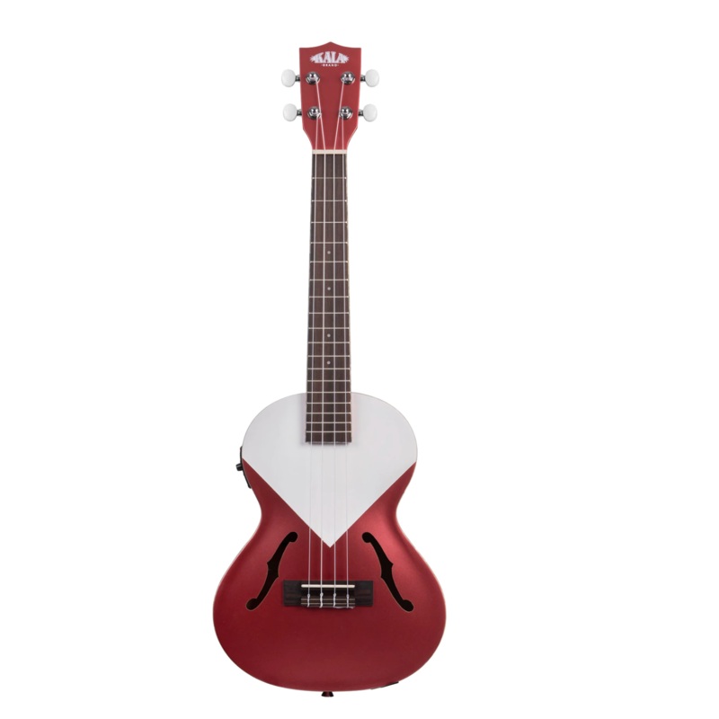 Kala Archtop Tenor Ukulele - Chicago Red