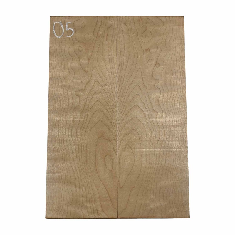 Quilted Maple Guitar Drop Top Set - 21" x 7-1/4" x 1/4" #05