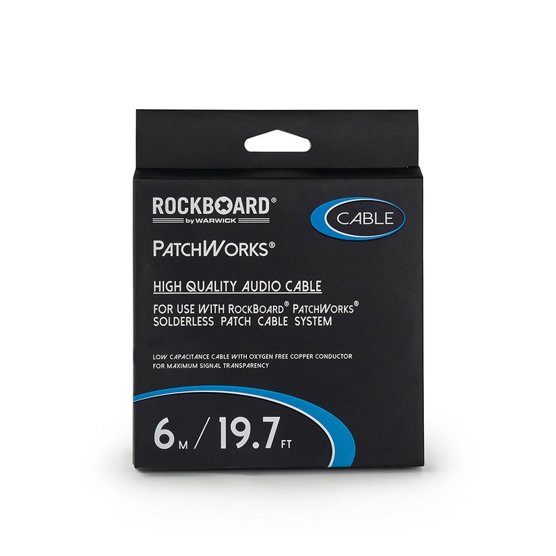 RockBoard Patchworks Solderless Cable - 600cm - RBO CAB PW CAB 6