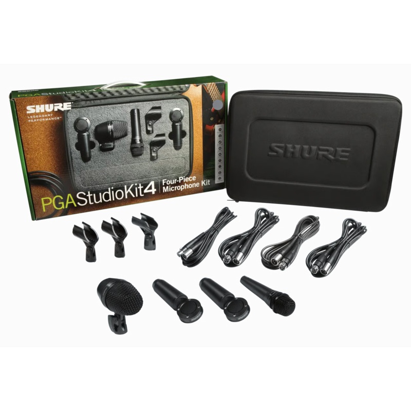 Shure PGA Studio Kit 4 Four-Piece Microphone Kit