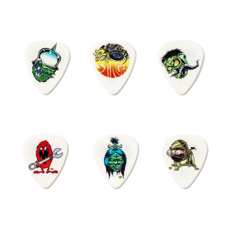 DUNLOP DIRTY DONNY SERIES 1 - .73mm ASSORTMENT GUITAR PICK PLAYER'S PACK 06-PACK - BL111P073