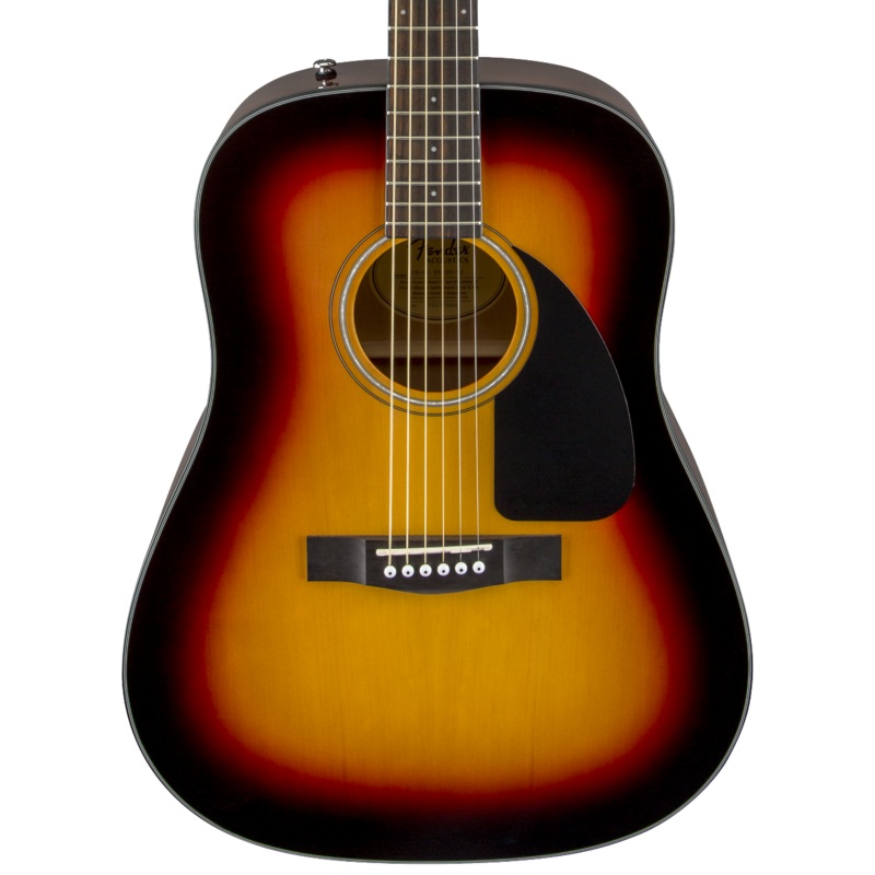Fender CD-60 Dreadnought Acoustic Guitar & Case, Sunburst