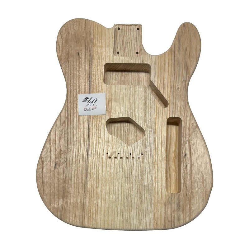 TL-Style White Ash Unfinished Fender Guitar Body #627