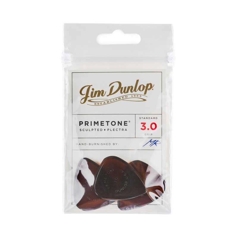 DUNLOP PRIMETONE 3.0mm STANDARD GRIP PICK GUITAR PICK PLAYER'S PACK 03-PACK - 510P300