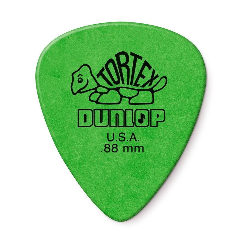DUNLOP TORTEX .88mm STANDARD GUITAR PICK PLAYER'S PACK 12-PACK - 418P088