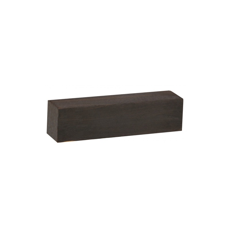Gaboon Ebony Wood Blank 6 x 1.5 x 1.5 inch (B Grade)