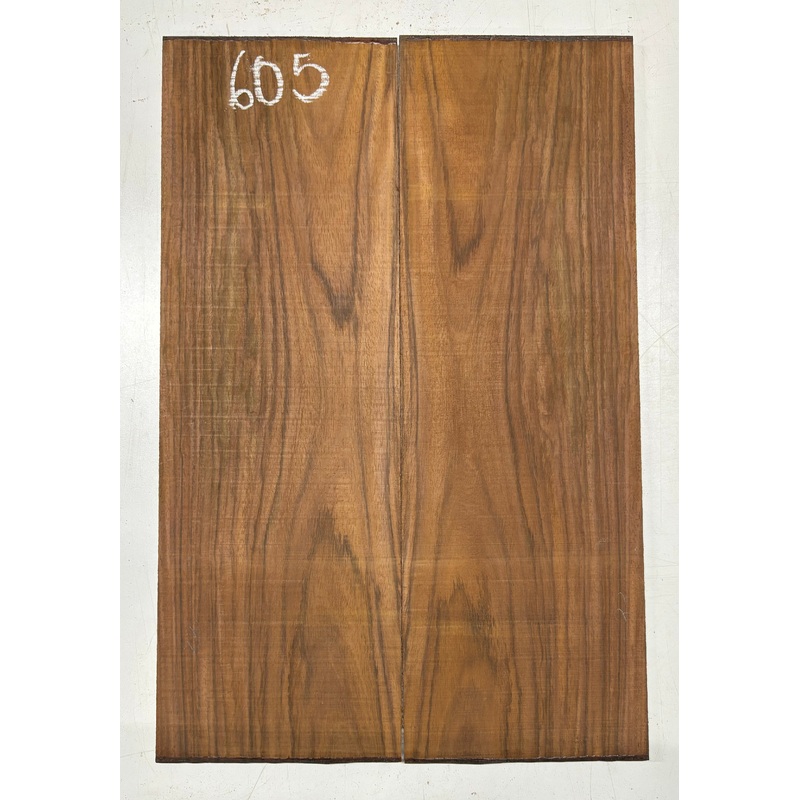 Rare Tiger Striped Rosewood Guitar Drop Top - 22-1/2" x 7-1/4" x 3/8" #605