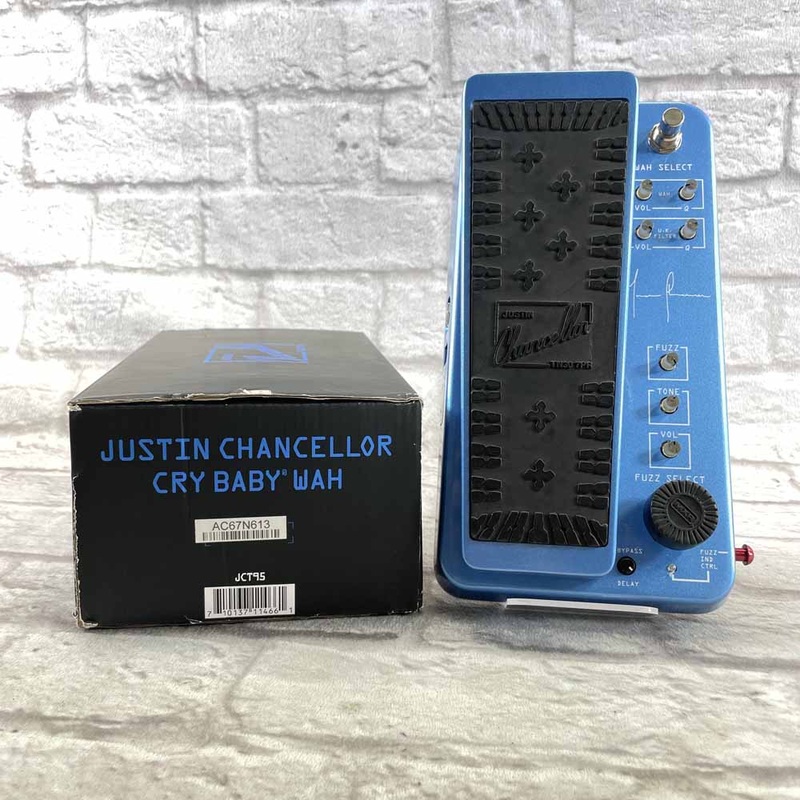 Used: Dunlop Justin Chancellor Cry Baby Wah Pedal