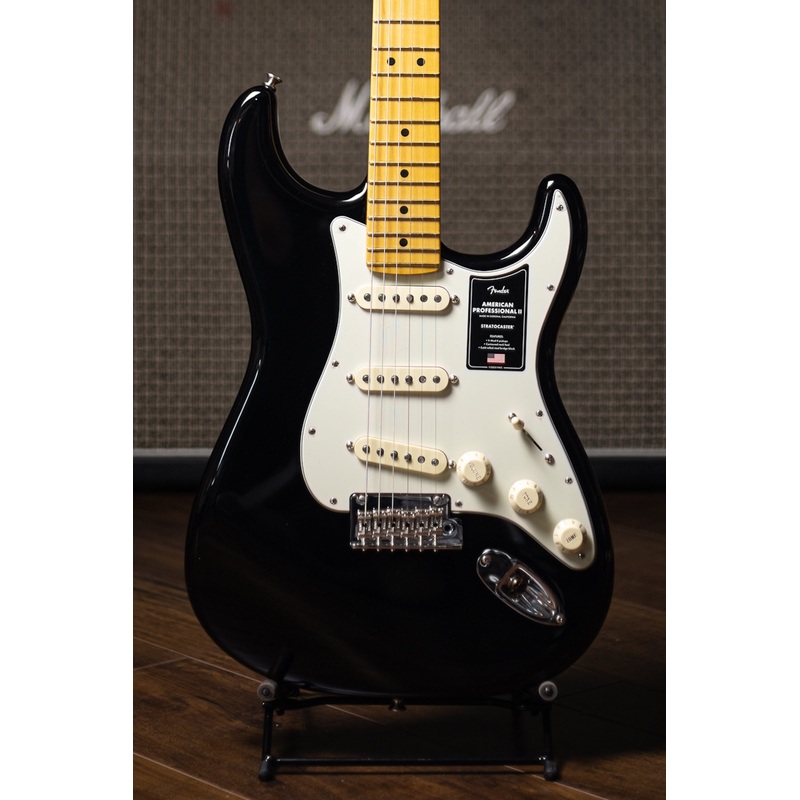Fender American Professional II Stratocaster Electric Guitar - Black