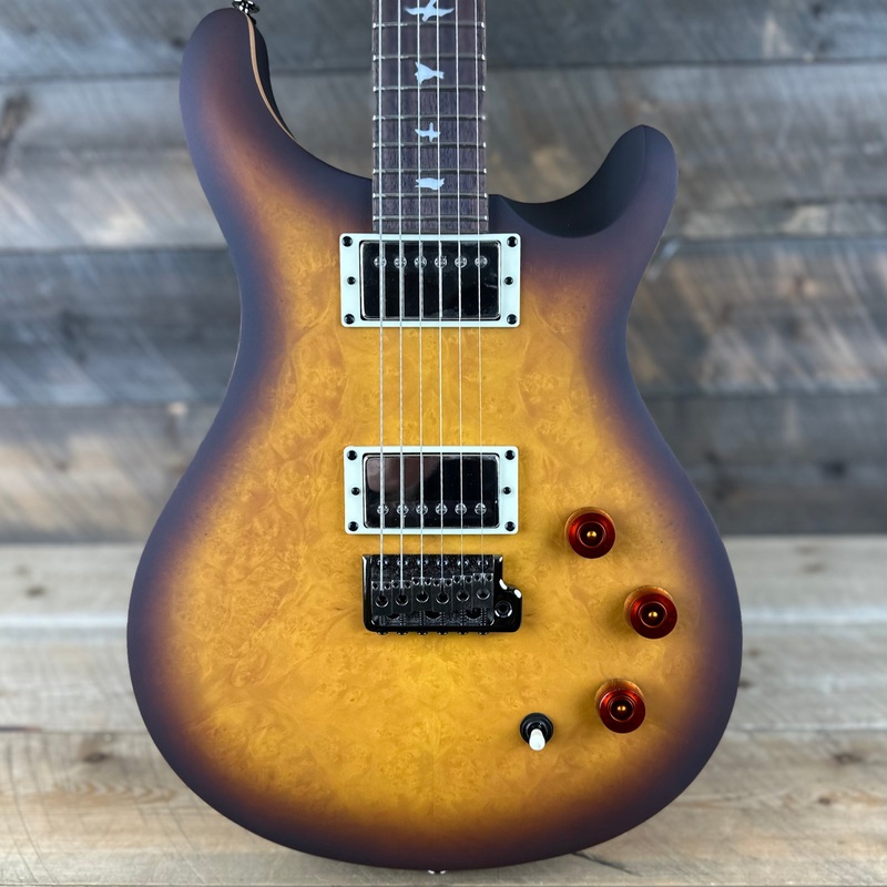 PRS SE DGT Laurel Burl Limited Edition - McCarty Tobacco Burst 102930