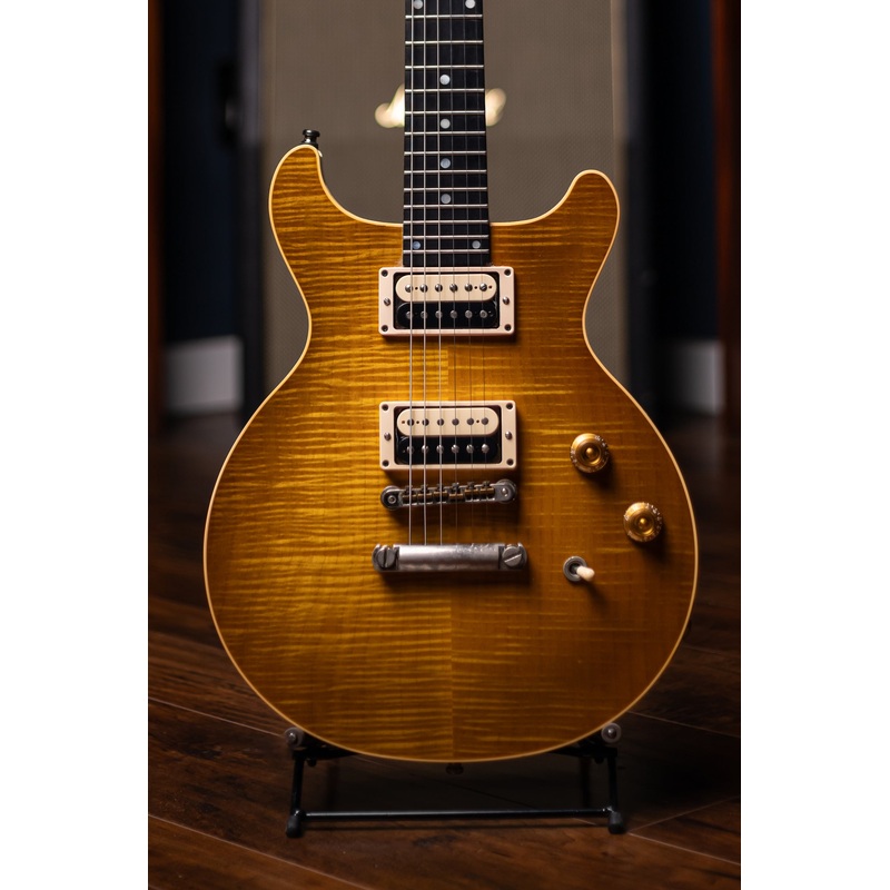 1998 Gibson Custom Shop DC Pro Electric Guitar - Trans Amber