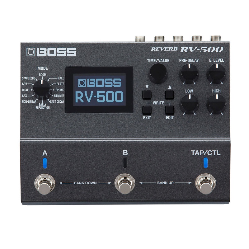 Boss RV-500 Reverb Electric Guitar Effects Pedal