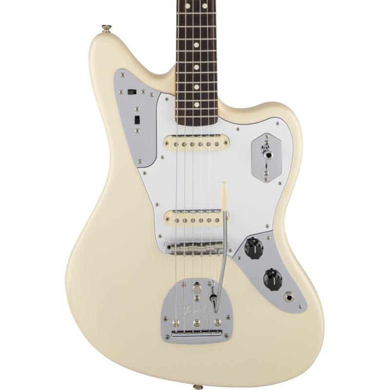 Fender Johnny Marr Jaguar RW Olympic White w/case