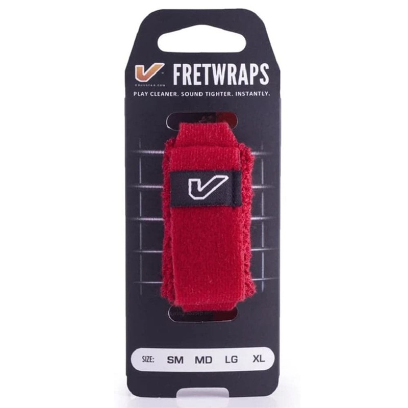 Gruv Gear FretWrap Guitar String Muter - Small for 6 String Guitar - Red