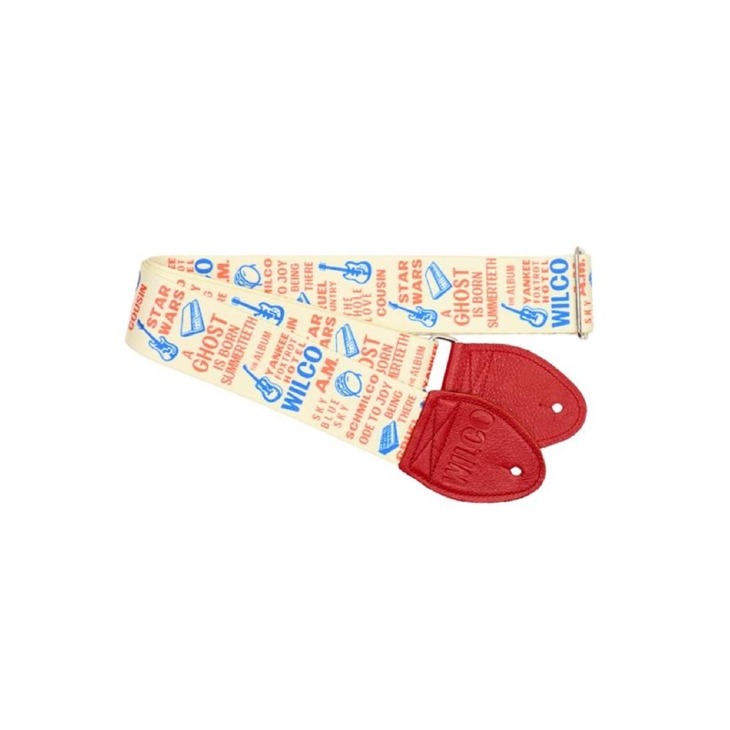 Souldier Guitar Strap Wilco Album, Cream
