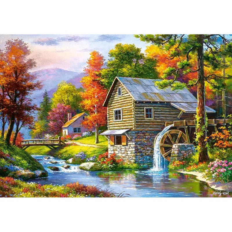 Castorland 500-Pieces Old Sutters Mill Puzzle