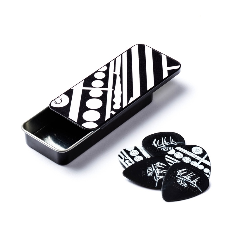 DUNLOP EVH CIRCLES .60mm PICK TIN GUITAR PICK REFILL BOX - EVHPT05