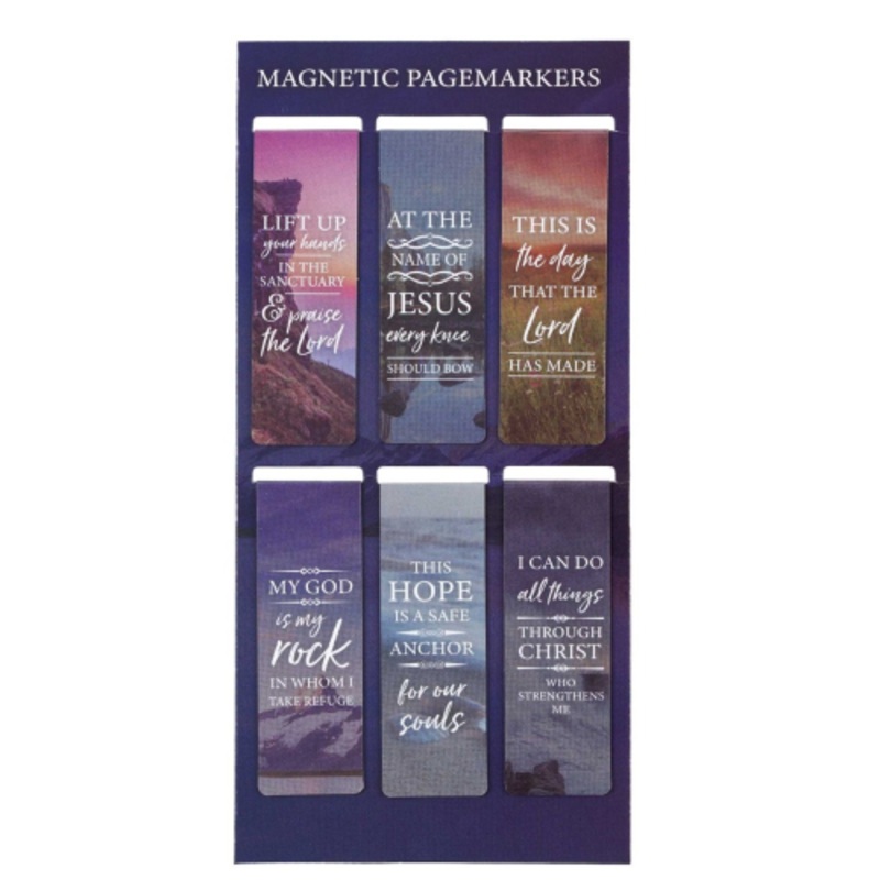 Pagemarker Magnetic Set (6) - Lift Up Your Hands