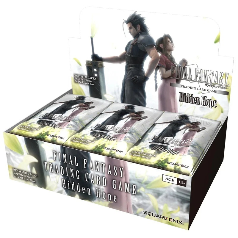 Final Fantasy Trading Card Game Opus XXII Hidden Hope 36 Booster Packs Display Box