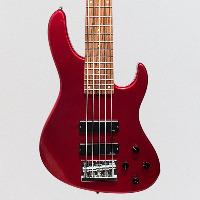 Sadowsky MetroExpress 24-Fret Modern Morado Board 5-String Electric Bass Guitar - Candy Apple Red