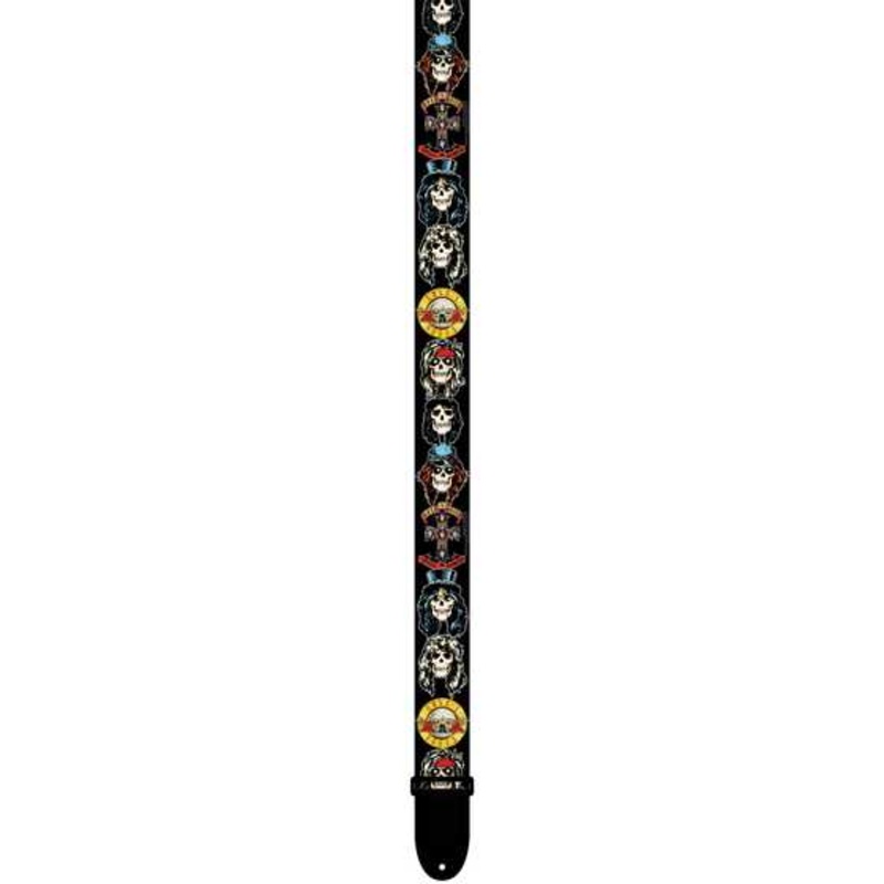 2" Polyester Guns N Roses Guitar Strap