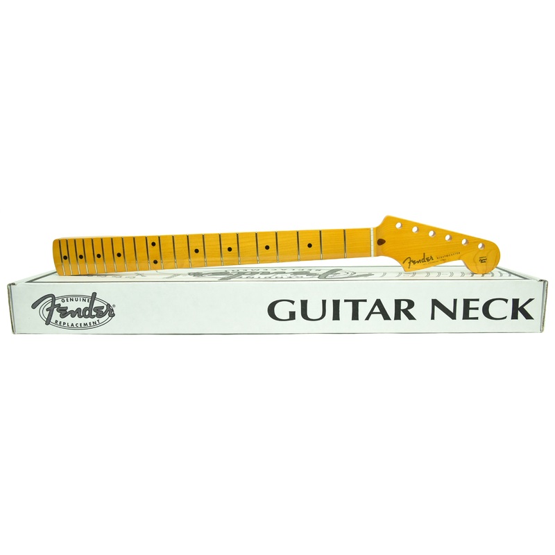 Fender Classic Series 50s Stratocaster Replacement Neck With Lacquer Finish MXE19212088