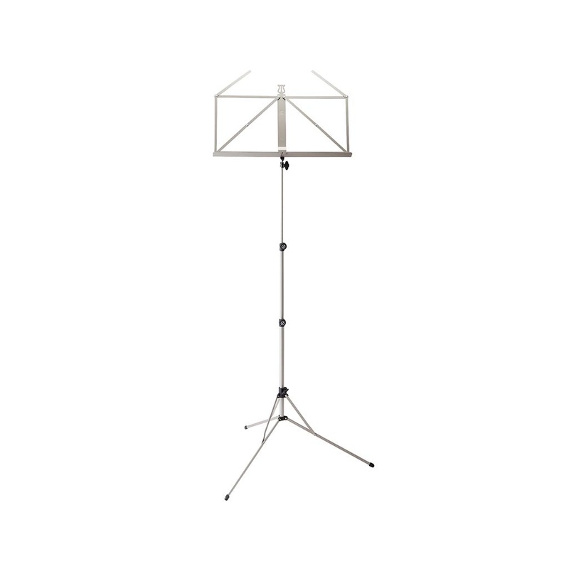 K&M 10100-013-11 101 Music Stand, Nickel
