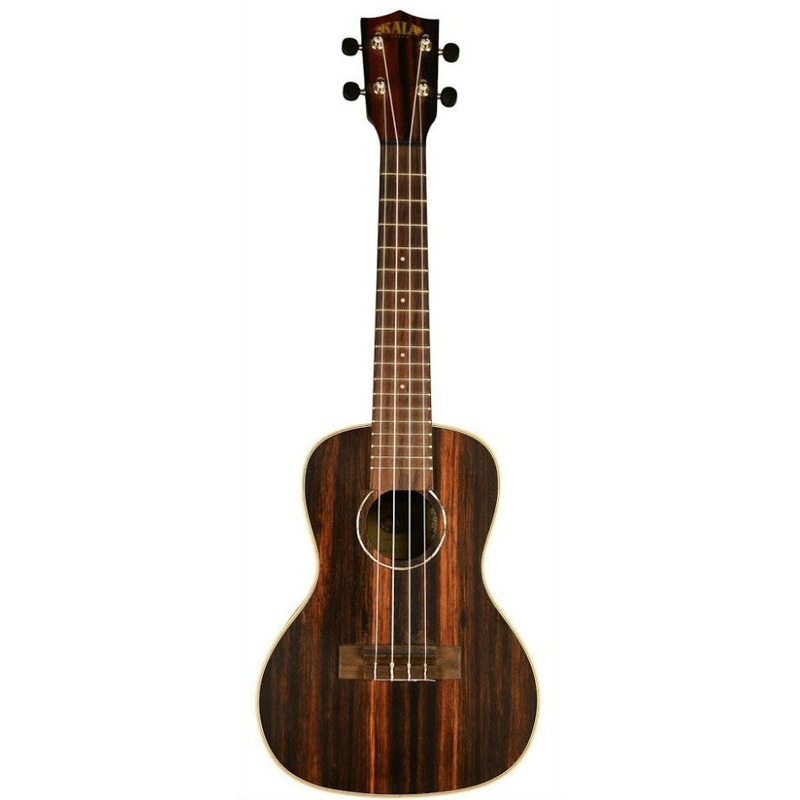 Kala KA-EBY-C Ebony Concert Uke W/ Bag