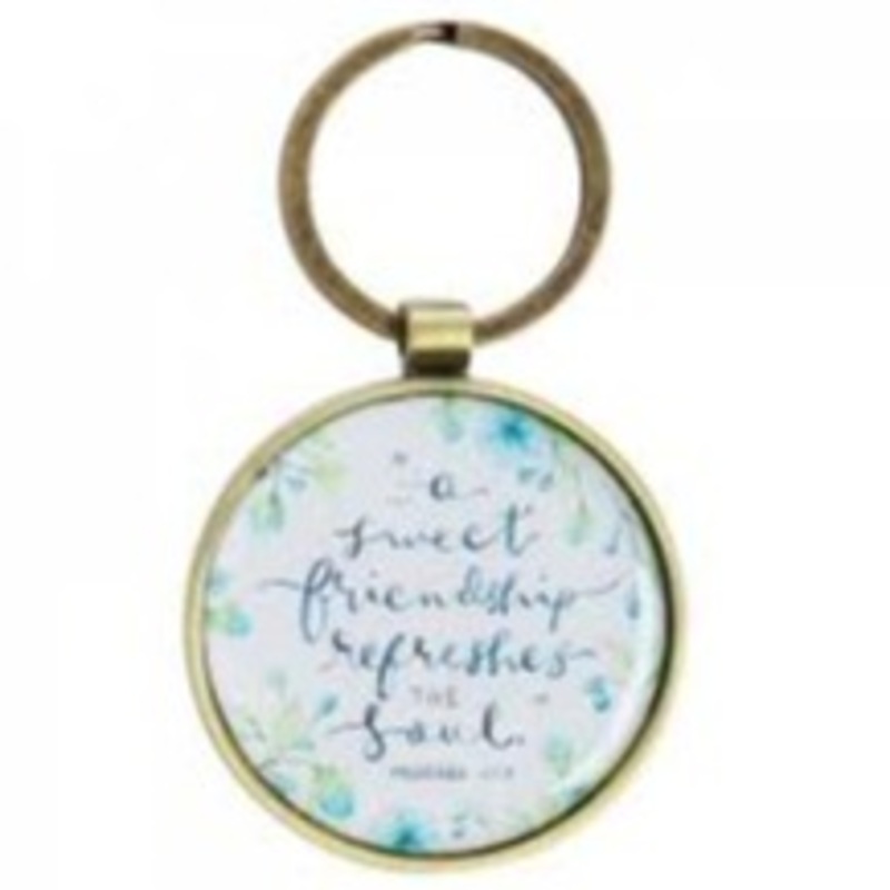 Keyring - A Sweet Friendship Proverbs 27v9
